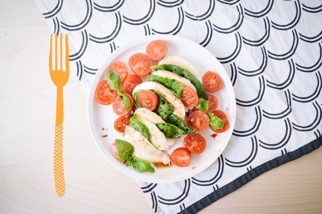 Caprese – cea mai simpla „salata”