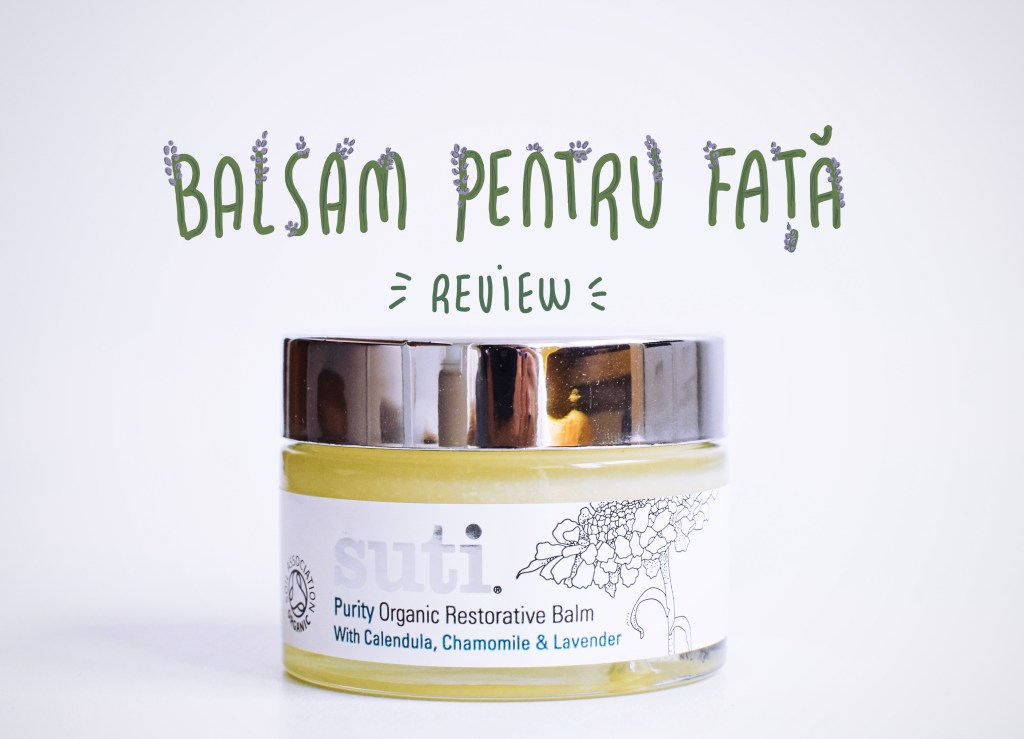 Suti Purity Organic Restorative Balm –&nbsp;review