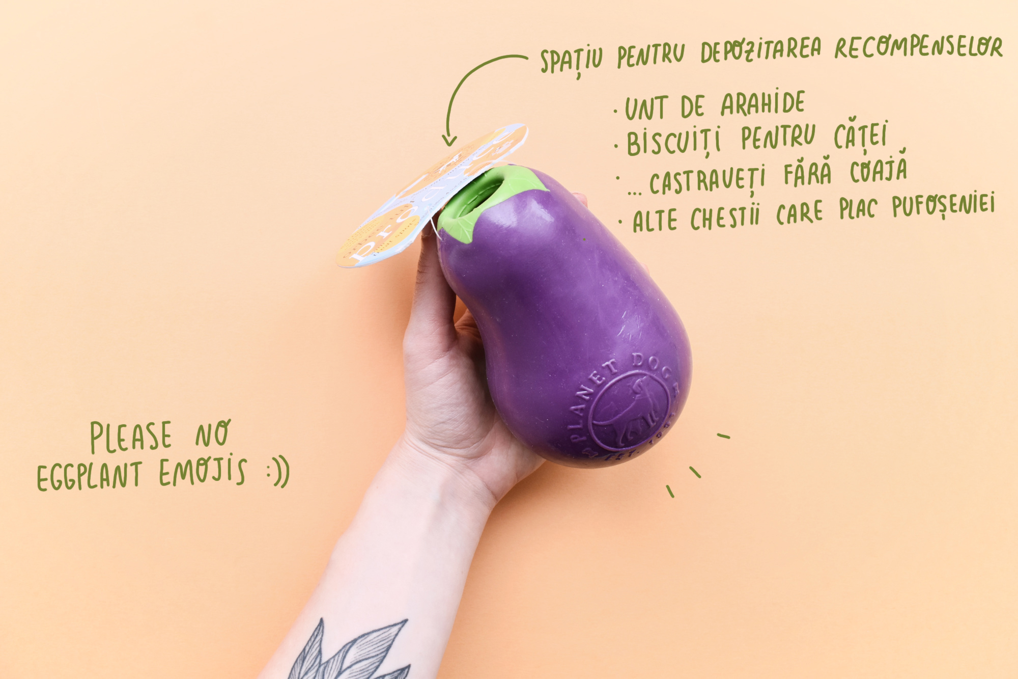 cattitude coffentropy orbee tuff planet dog jucarie pentru catei